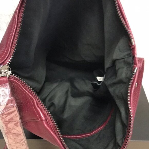 Christopher Kon Bucket Wine Leather Bag - Picture 8 of 10